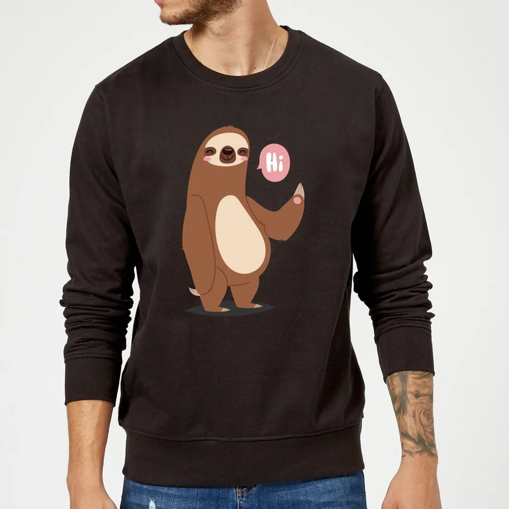 Sweat Homme Sloth Hi - Noir - S - Noir Image 1