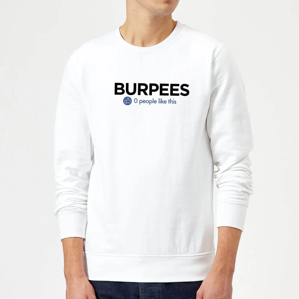 Sweat Homme No One Likes Burpees - Blanc - S - Blanc Image 1
