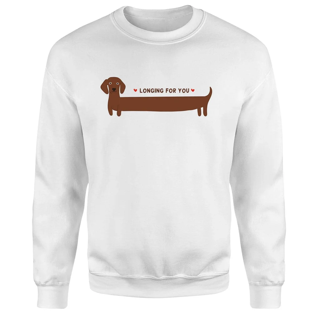 Sweat Homme I Long For You - Blanc - S - Blanc Image 1