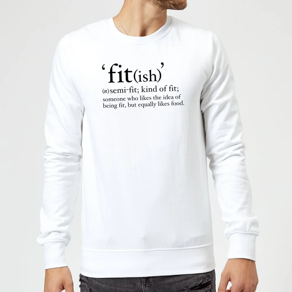 Sweat Homme Fit (ish) - Blanc - S - Blanc Image 1