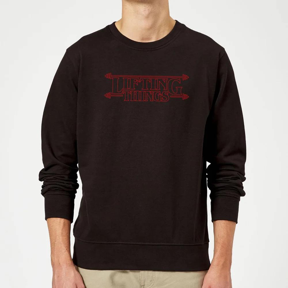 Sweat Homme Lifting Things - Noir - S - Noir Image 1