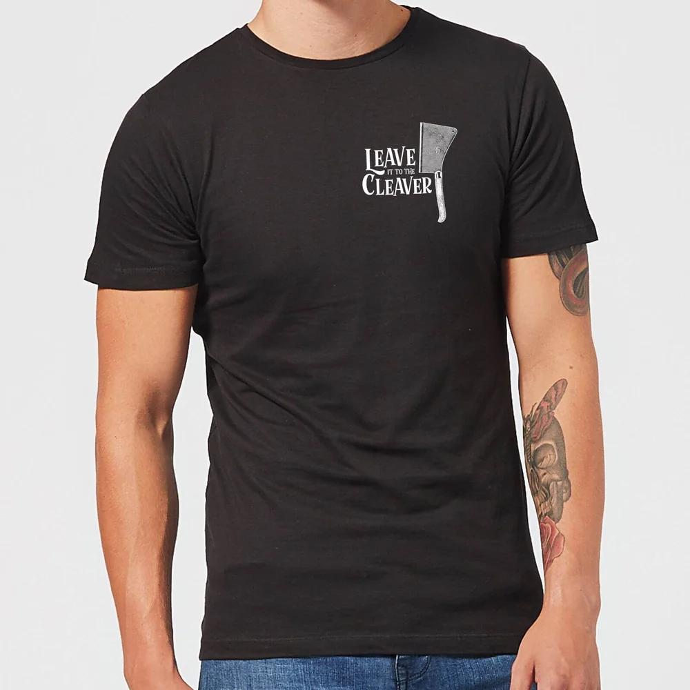 T-Shirt Homme Leave It To The Cleaver - Noir - 5XL Image 1