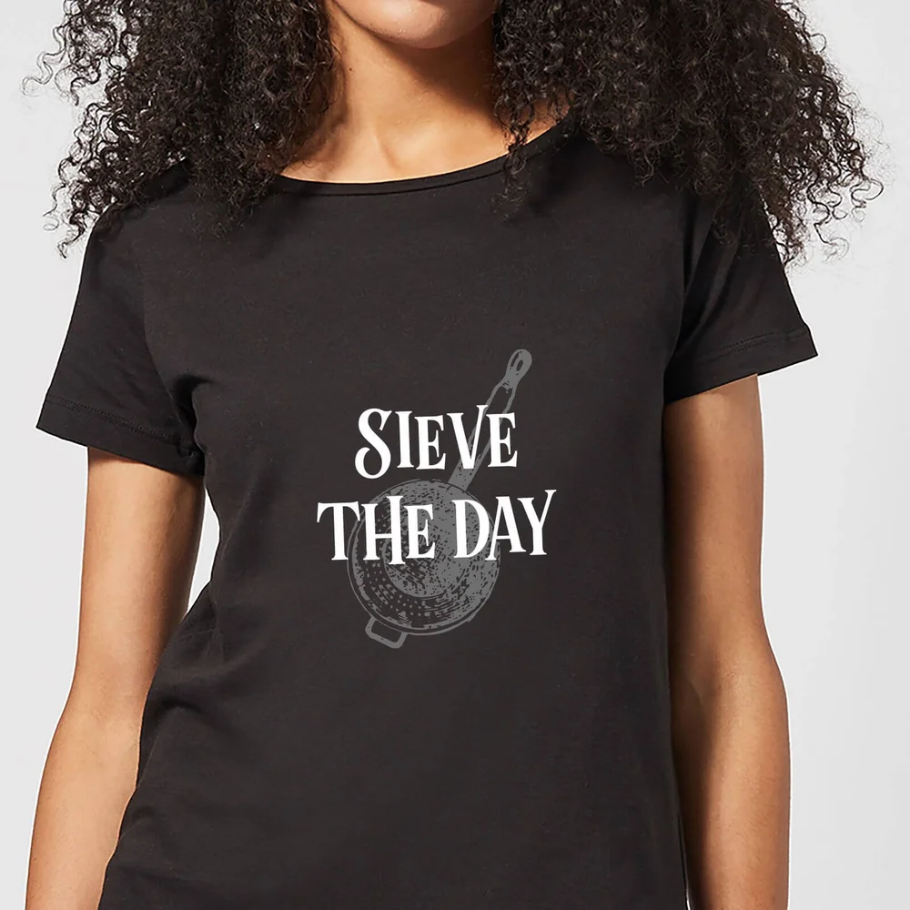 T-Shirt Femme Sieve The Day - Noir - 3XL Image 1