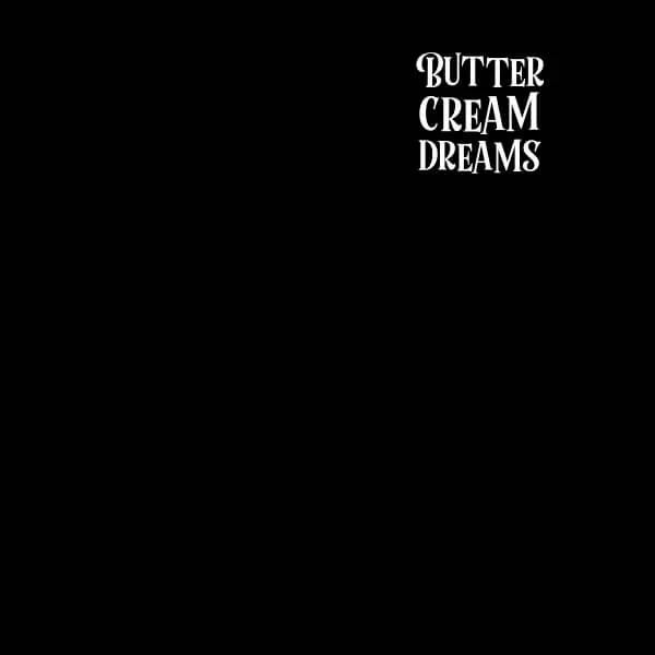 T-Shirt Femme Buttercream Dreams - Noir