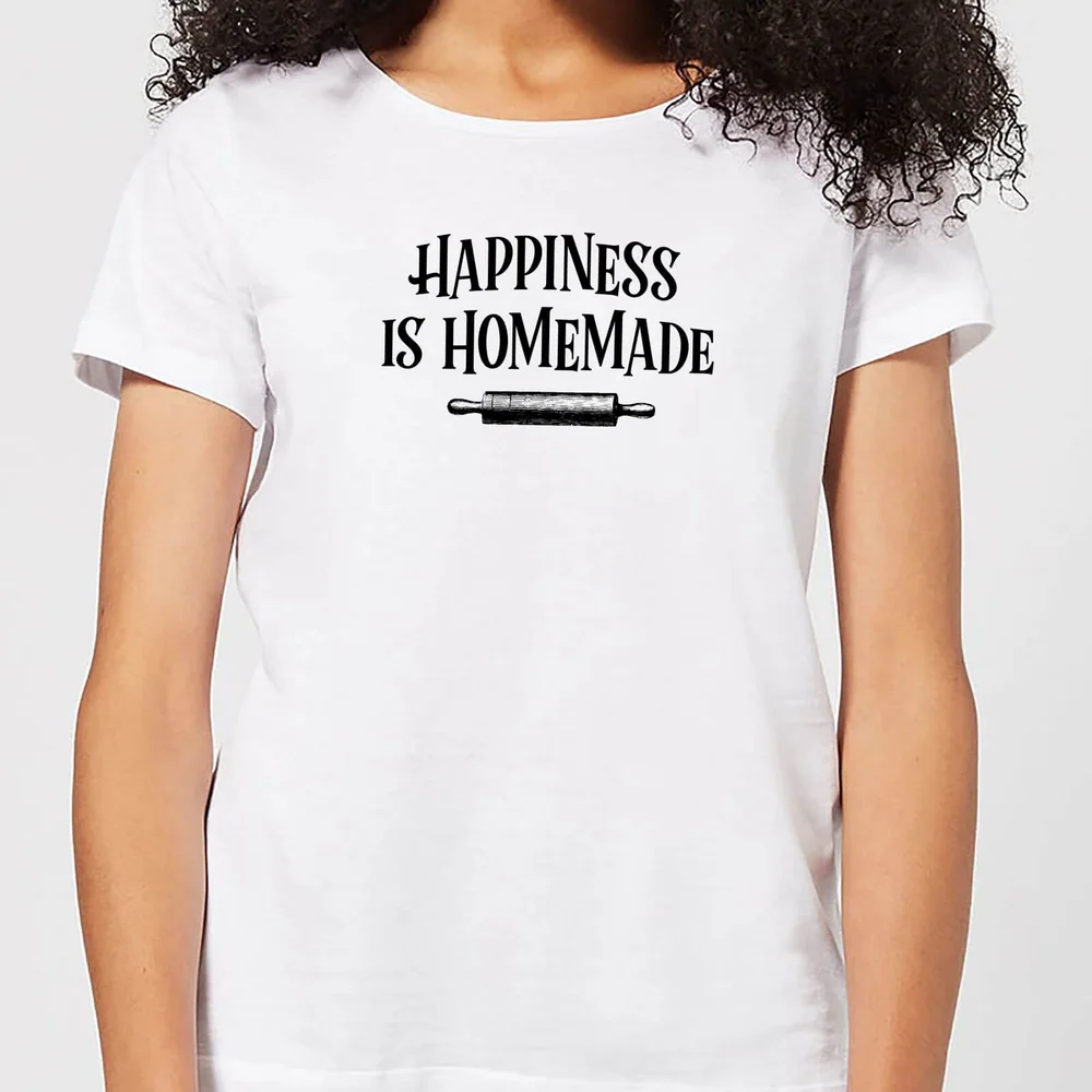 T-Shirt Femme Happiness Is Homemade - Blanc - S - Blanc Image 1