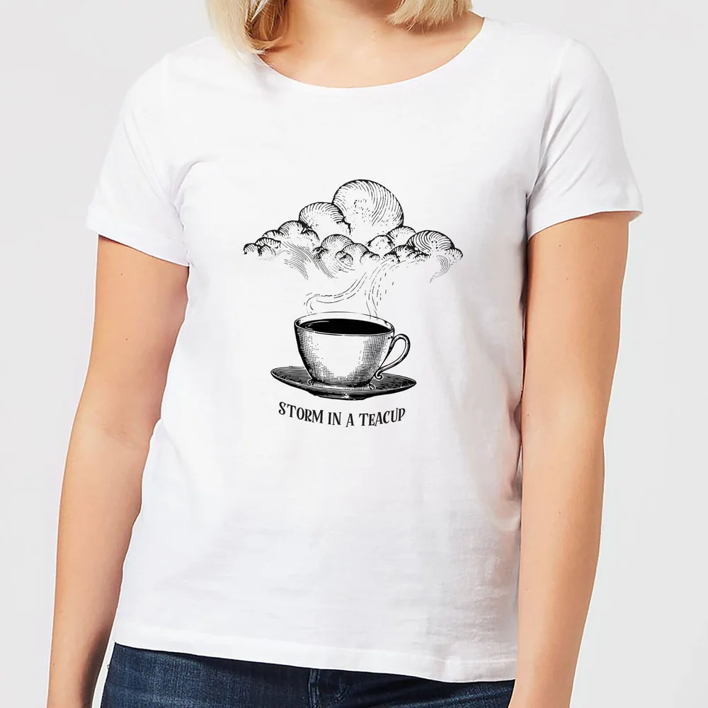 T-Shirt Femme Storm In A Teacup - Blanc - S - Blanc Image 1