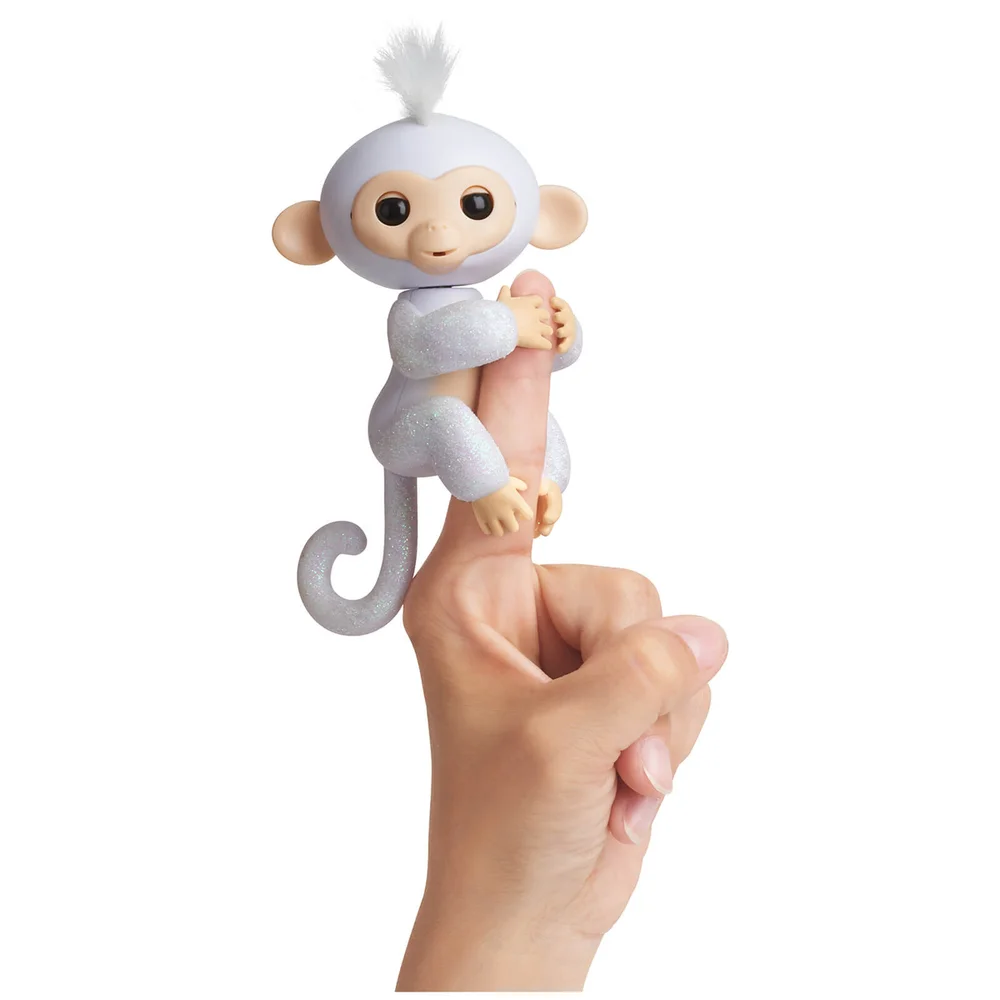 Fingerlings Bébé Ouistiti Interactif - Blanc Image 1