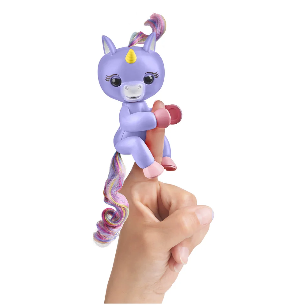 Fingerlings Bébé Licorne Interactif - Violet Image 1