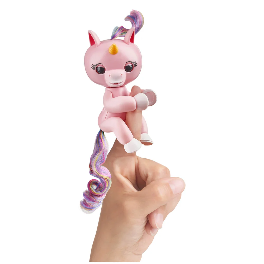 Fingerlings Bébé Licorne Interactif - Rose Image 1