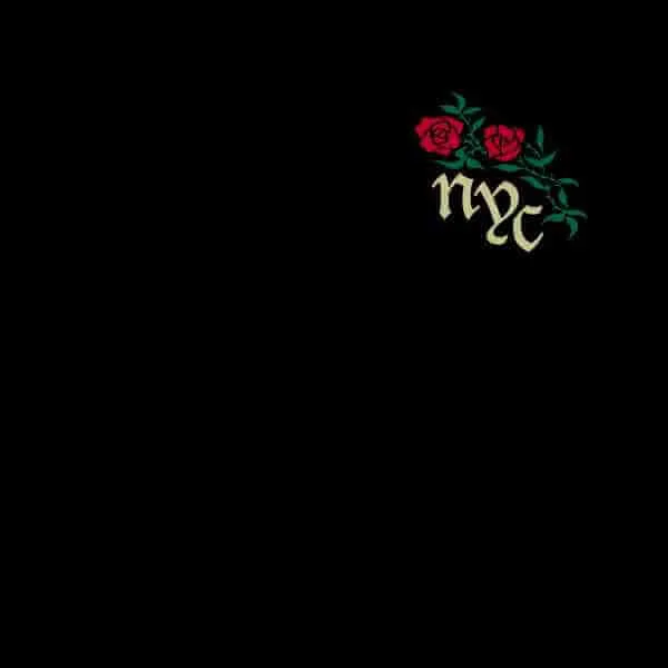 T-Shirt Homme NYC Rose - Noir