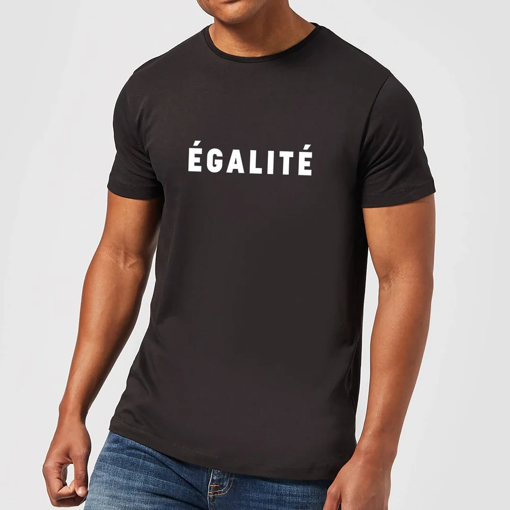 T-Shirt Homme Égalité - Noir - 5XL Image 1