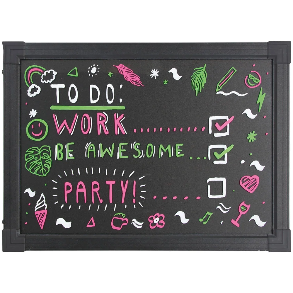 Tableau Ardoise Lumineux - Grand Image 1
