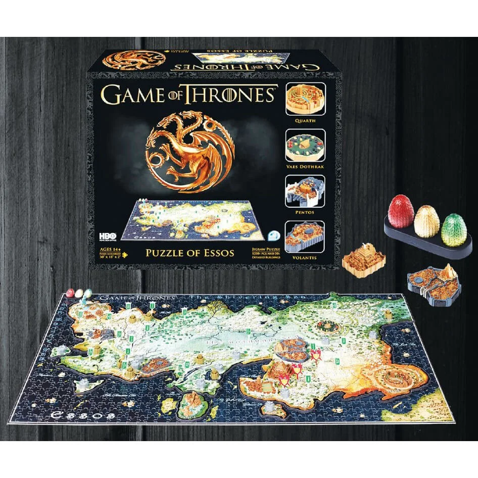 Puzzle 3D Game of Thrones Essos - (1350 Pièces) Image 1