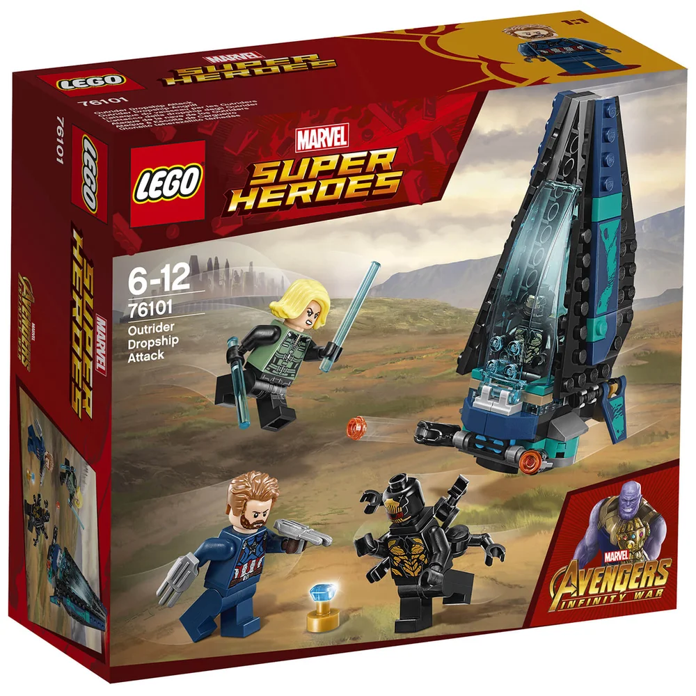 LEGO Super Heroes Marvel Infinity War : L'attaque du vaisseau par les Outriders (76101) Image 1