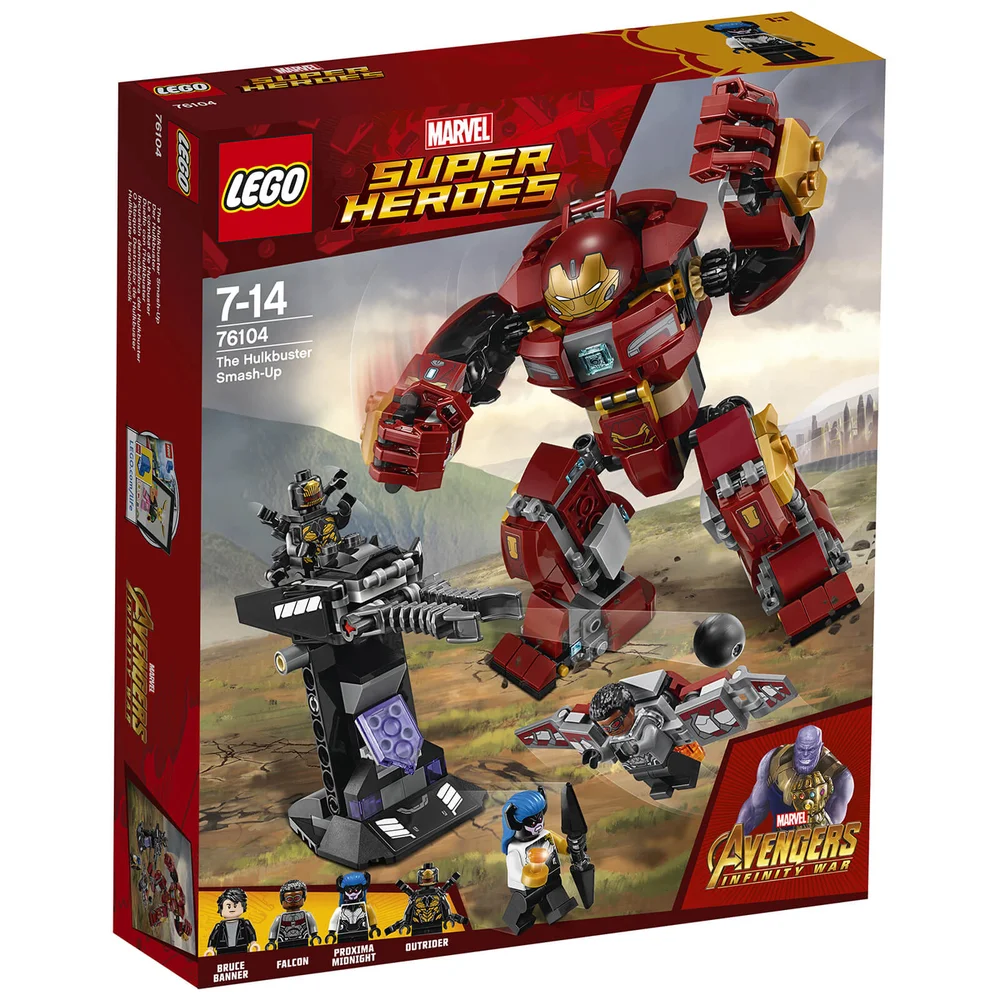 LEGO Super Heroes Marvel Infinity War : Le combat de Hulkbuster (76104) Image 1