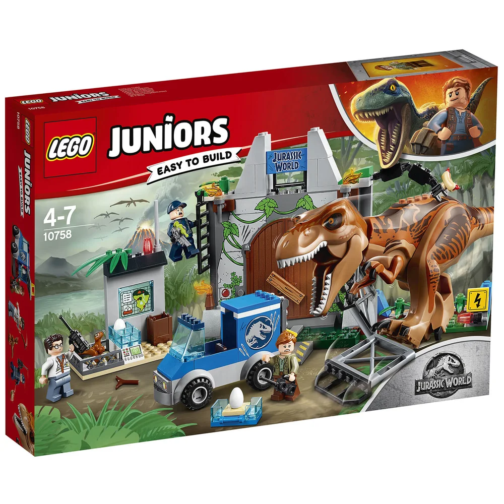 LEGO Juniors Jurassic World: L'évasion du tyrannosaure (10758) Image 1