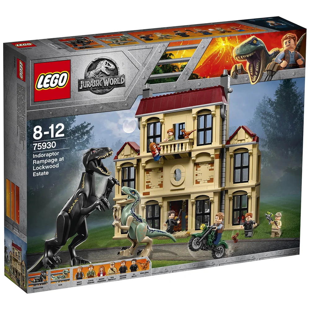 LEGO Jurassic Fallen Kingdom: La fureur de Indoraptor à Lockwood Estate (75930) Image 1