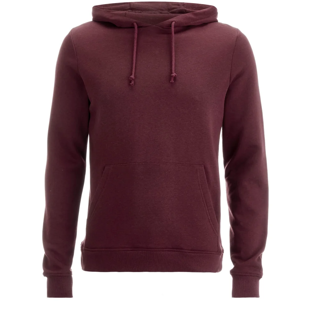 Sweat à Capuche Homme Clarence Brave Soul - Bordeaux - S - Burgundy Image 1