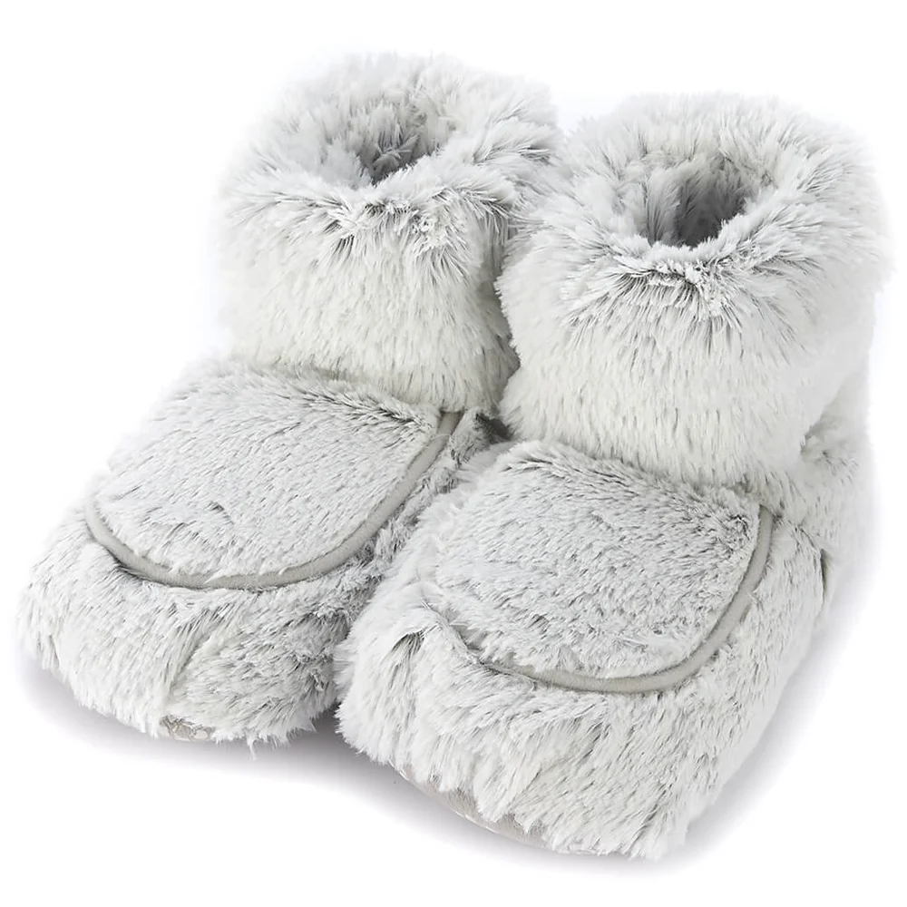 Warmies Marshmallow Boots - Grey Image 1
