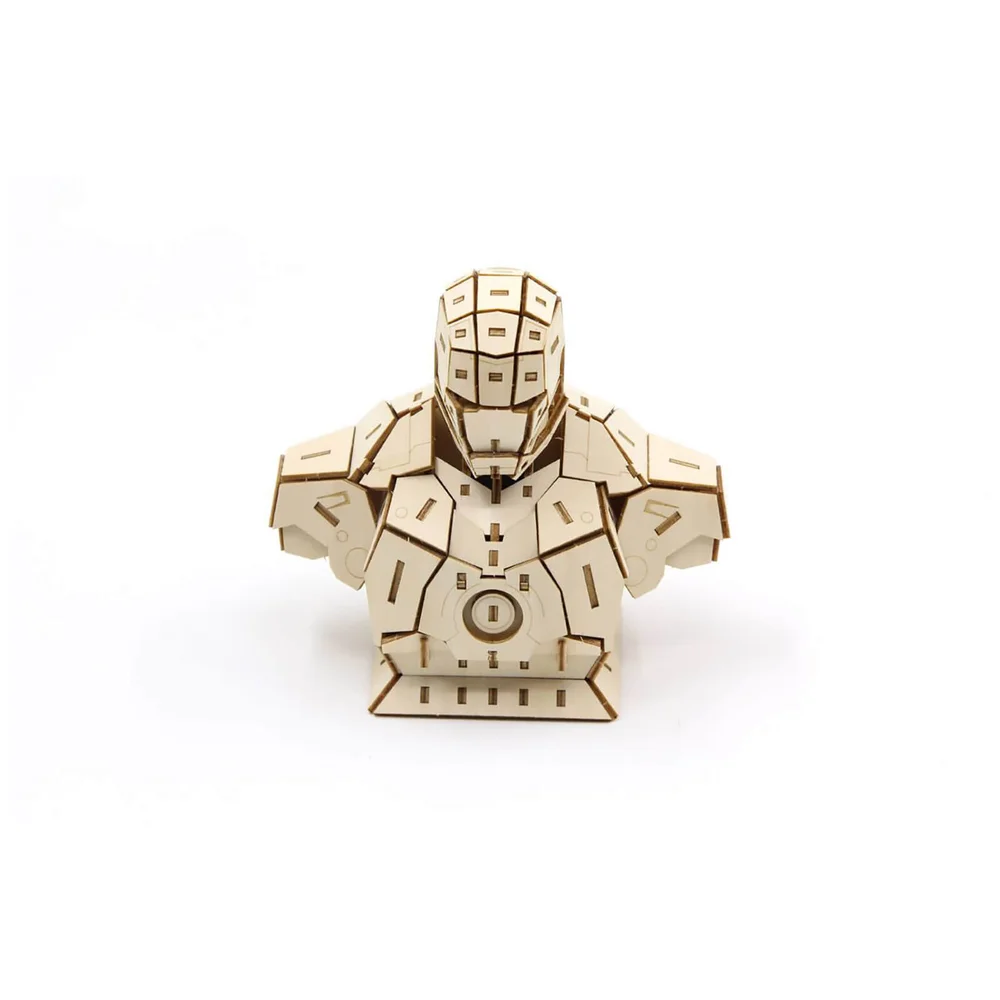 Incredibuilds Marvel Captain America: Civil War Iron Man 3D Wooden Model Kit Image 1