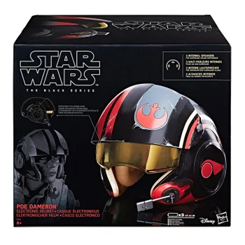 Réplique Casque Electronique de Poe Dameron - Hasbro Star Wars The Black Series