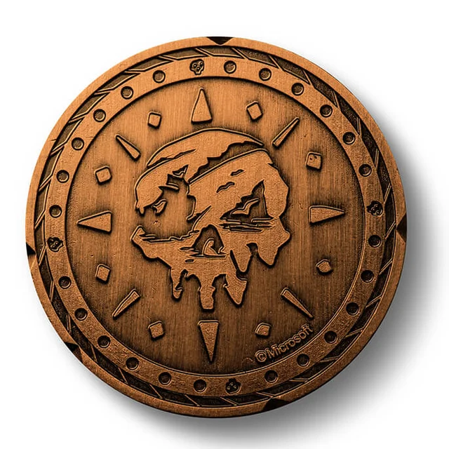 Pièce de Monnaie de Collection Sea Of Thieves - Édition Limitée Style Ancien