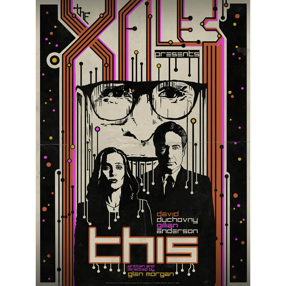 Lithographie X-Files "This" J.J. Lendl (61 cm x 46 cm) Exclusivité Zavvi UK Image 1
