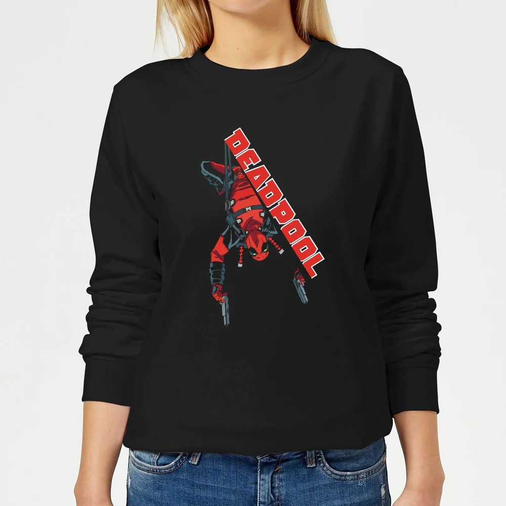 Sweat Femme Deadpool (Marvel) Hang Split - Noir - S Image 1