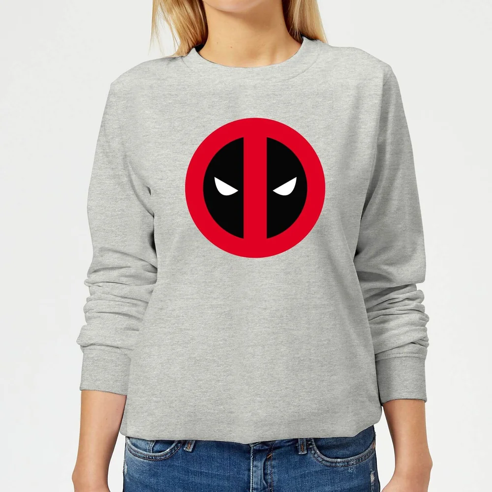 Sweat Femme Deadpool (Marvel) Logo Propre - Gris - 3XL - Gris Image 1