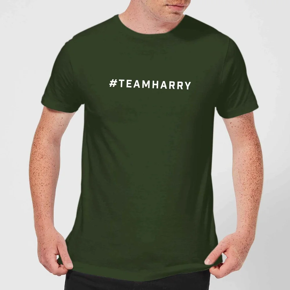 T-Shirt Homme #TeamHarry - Vert - S - Forest Green Image 1