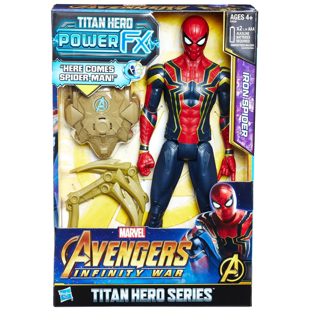 Figurine Spider-Man Hasbro Marvel Avengers Infinity War Titan Heroes Power FX Image 1