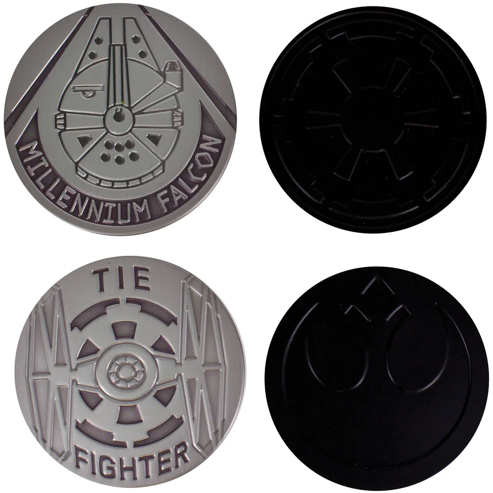 Dessous de Verre en Métal Star Wars (Lot de 4) Image 1