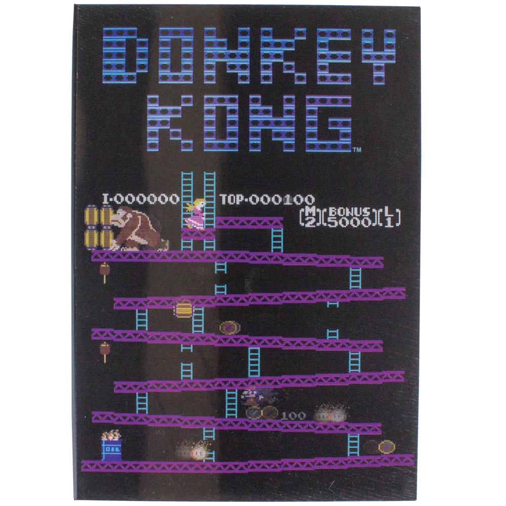 Carnet Donkey Kong 3D - Lenticulkaire Image 1