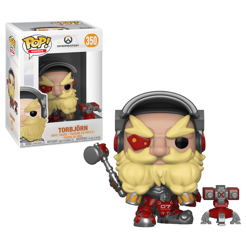 Overwatch Torbjörn Pop! Figurine en vinyle Image 1