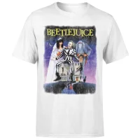 T-Shirt Homme Affiche Abîmée Beetlejuice - Blanc - undefined undefined