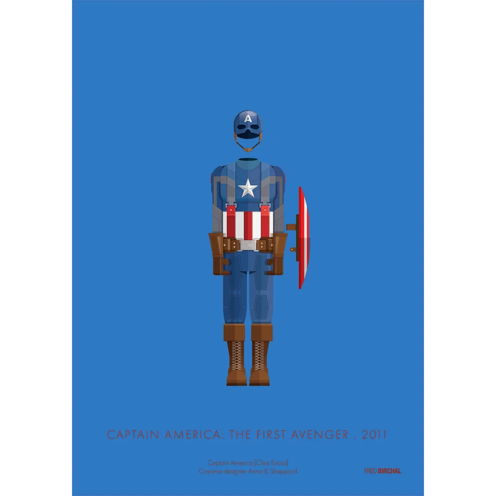 Affiche Captain America - Marvel Image 1
