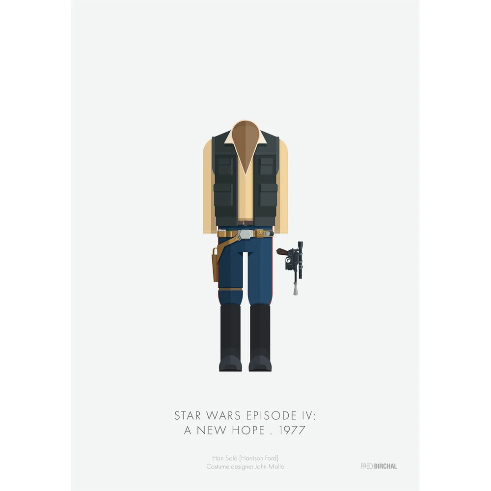 Affiche Han Solo Star Wars, épisode IV : Un nouvel espoir Image 1