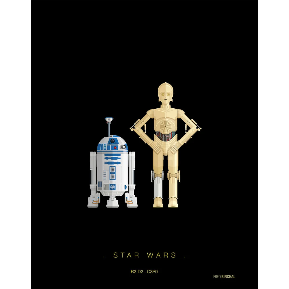 Affiche Droïdes Star Wars Image 1