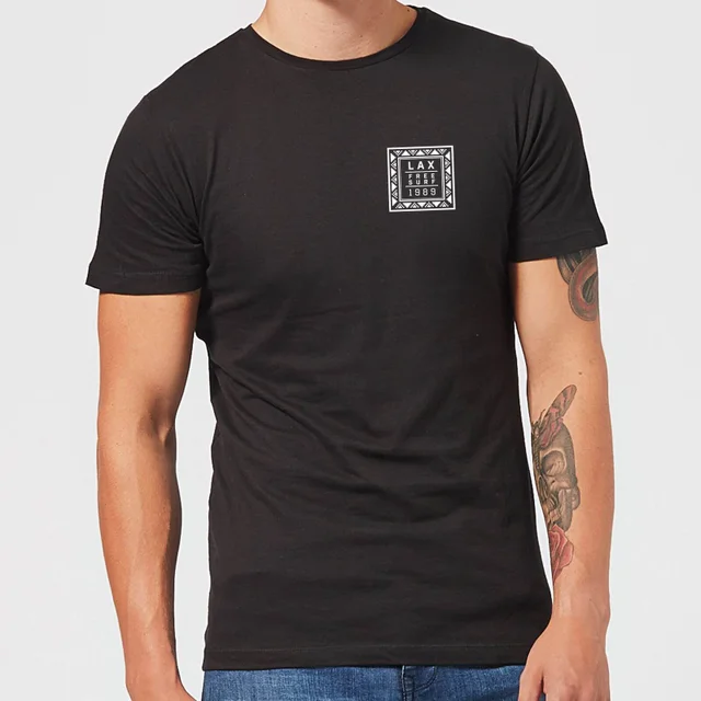 T-Shirt Homme LAX Free Surf Native Shore - Noir