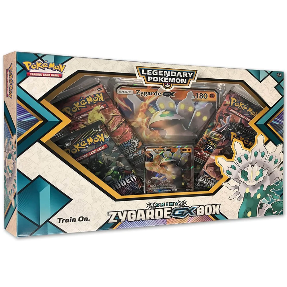 Shiny Zygarde GX Box: Pokémon TCG Image 1