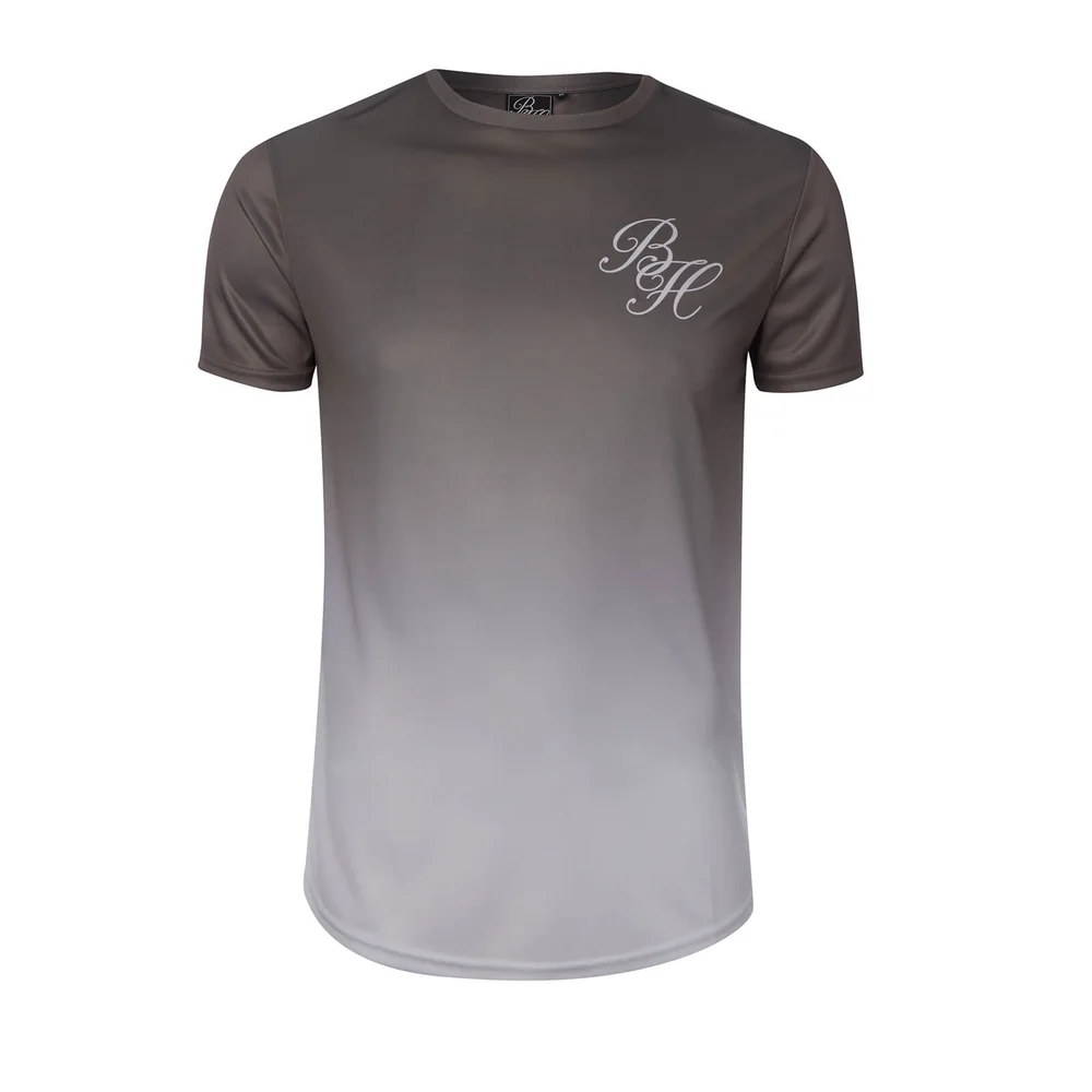 T-Shirt Homme Faded Print Beck & Hersey - Blanc - S - Blanc Image 1