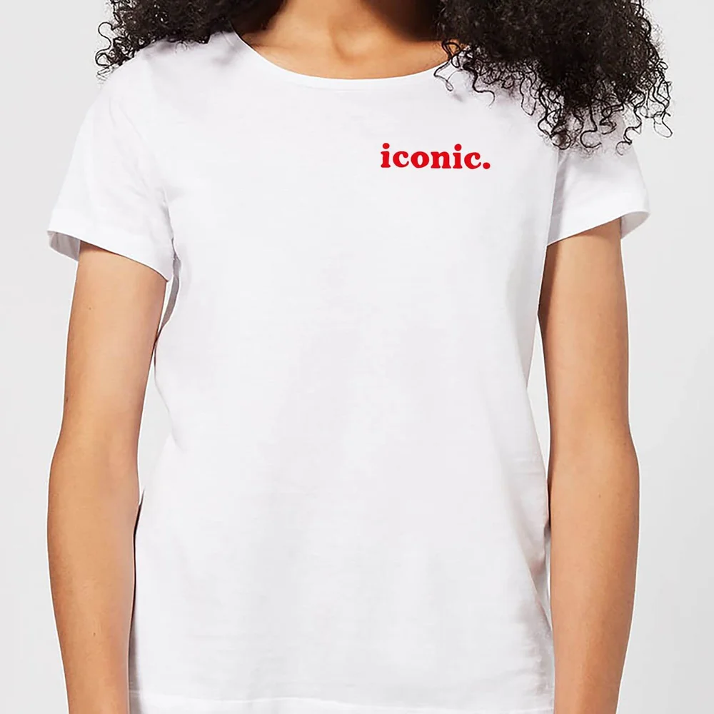 T-Shirt Femme Iconic - Blanc - S - Blanc Image 1