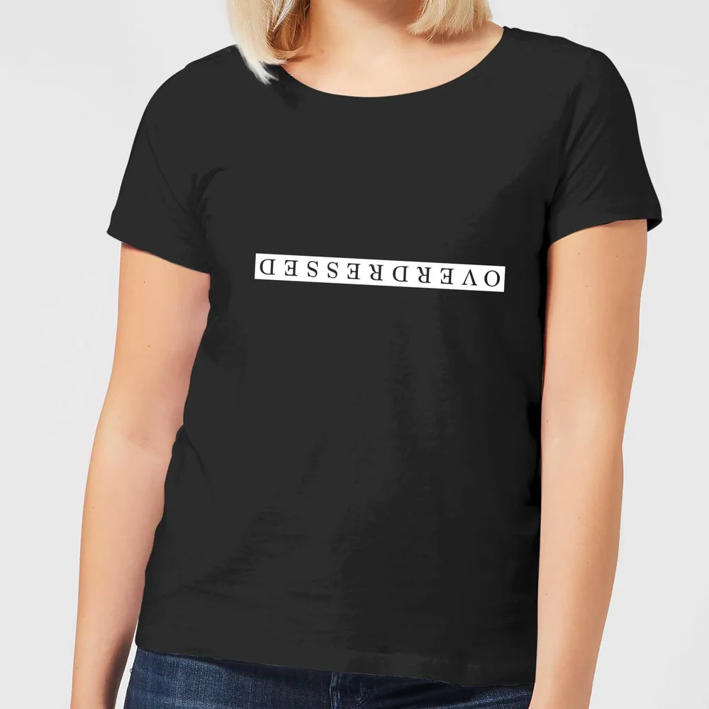 T-Shirt Femme Overdressed - Noir - S - Noir Image 1