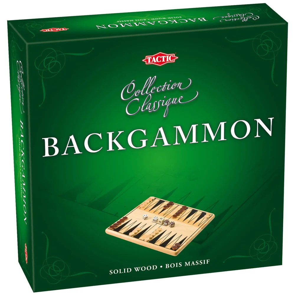 Coffret Backgammon en Bois Image 1