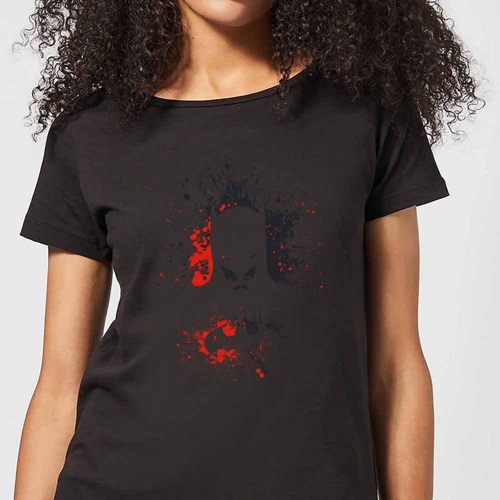 T-Shirt Femme Batman DC Comics - Splash - Noir - S - Noir Image 1