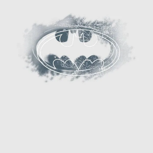 T-Shirt Femme Batman DC Comics Logo Graffiti - Gris