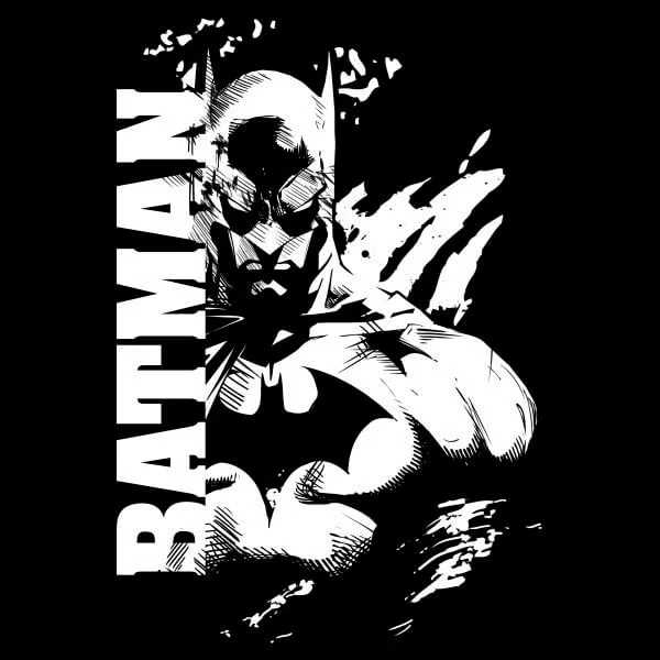 T-Shirt Femme Batman DC Comics - Urban Split - Noir