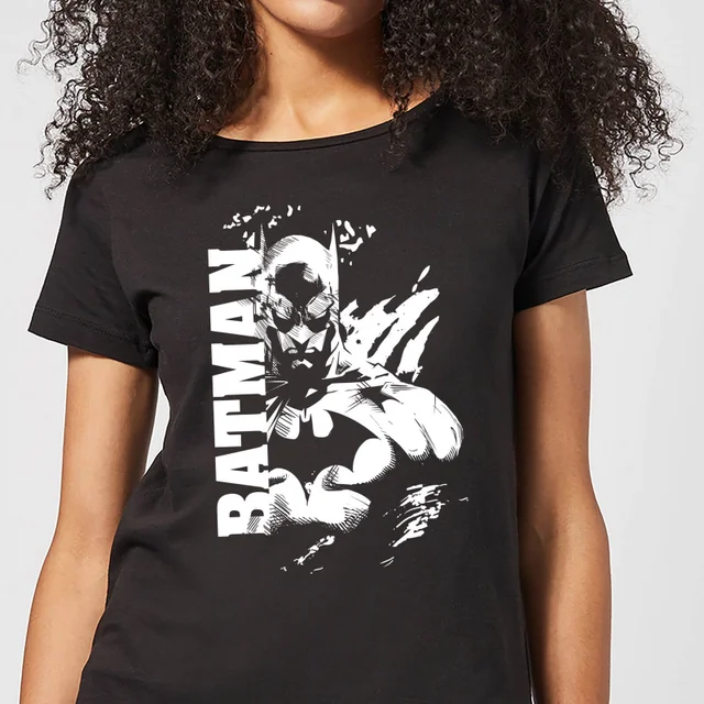 T-Shirt Femme Batman DC Comics - Urban Split - Noir
