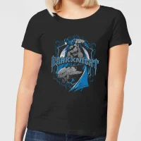 T-Shirt Femme Batman DC Comics - Bouclier Dark Knight - Noir