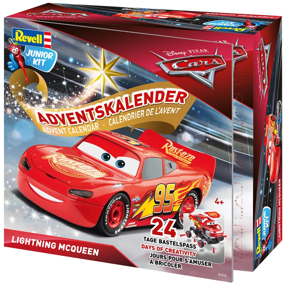 Revell Juniors Cars 3 Advent Calendar Image 1
